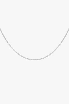 Kette CURB CHAIN - silber