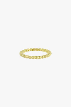 Ring SMALL DOTS - gold