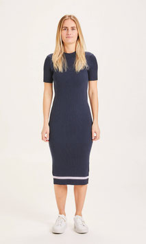 Kurzarm-Strickkleid RUE navy