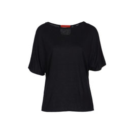 deepmello Oversize-Shirt - black