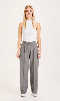 Wide Pants POSEY pin stripe grey