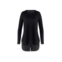deepmello Slit Longsleeve aus Tencel