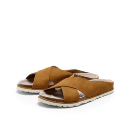 Pantolette SOLE - whiskey