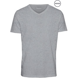 V-Neck grey melange