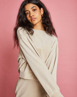 Sweater TOMME - velvet ivory