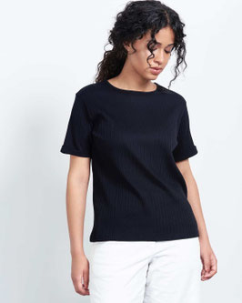 T-Shirt BOY Rib - black