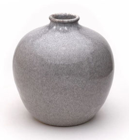 Vase groß steingrau