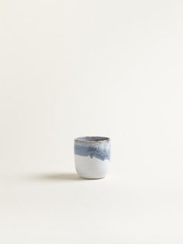 Becher - graublau dipped