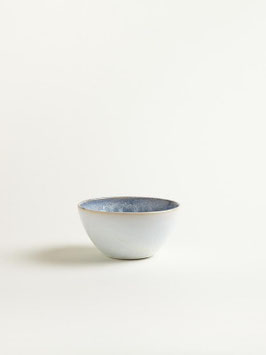 Schüssel  klein - graublau innen