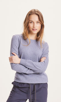 Lammwoll-Pullover MYRTHE blue fog