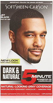 SoftSheen Carson Dark and Natural Hair Color, Jet Black