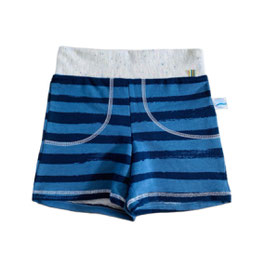 short beach blauw