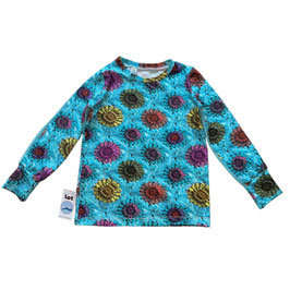 longsleeve sweet knit-look blue