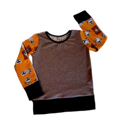 Sweater wasbeer bruin