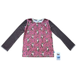 longsleeve hertjes rose