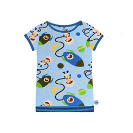 shirt astronauten blauw