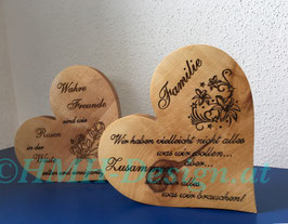 Herz mit Text