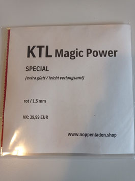 KTL Magic Power (spezialbehandelt) - rot 1,5 mm - nur 2 x vorhanden!