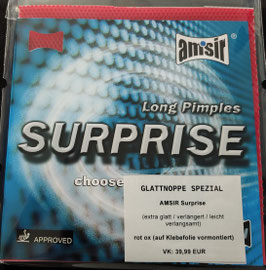 AMSIR Surprise SPEZIAL (extra glatt und leicht verlangsamt) rot ox - nur 1 x vorhanden!