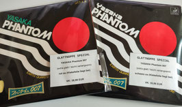 YASAKA Phantom 007 SPEZIAL (komplett glatt / leicht verlangsamt) rot OX / schwarz OX - nur jeweils 2 x vorhanden!