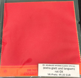 DR. NEUBAUER Inferno Classic SPEZIAL rot ox - nur 1 x vorhanden!