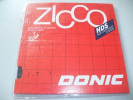 DONIC Zicco (uralte Langnoppe) rot OX / schwarz OX - nur noch wenige Exemplare vorhanden!