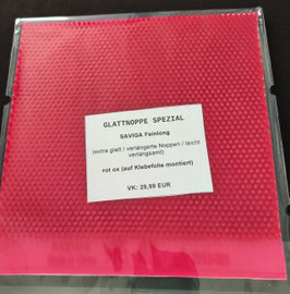 SAVIGA Feinlong SPEZIAL (glatte und verlängerte Noppen) rot ox - nur 1 x vorhanden!