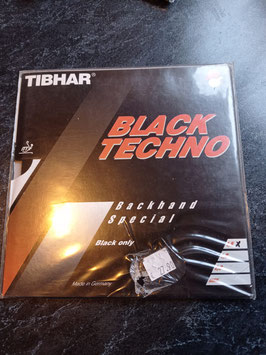 TIBHAR Black Techno (schwarz 1,5 mm) - RARITÄT - nur 1 x vorhanden!