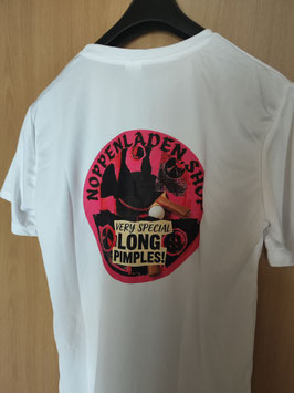 PROMO-SHIRT (NOPPENLADEN.SHOP) weiß (nur Gr. L) mit Print - nur 3 x vorhanden!