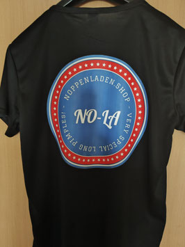 PROMO-SHIRT (NOPPENLADEN.SHOP) schwarz (verschiedene Größen) mit Print - nur wenige Exemplare vorhanden!