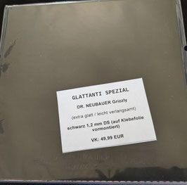 DR. NEUBAUER Grizzly SPEZIAL (extra glatt / leicht verlangsamt) schwarz 1,2 mm DS - nur 1 x vorhanden!