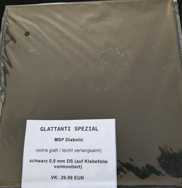 DER-MATERIALSPEZIALIST Diabolic SPEZIAL (extra glatt / leicht verlangsamt) schwarz 0,5 mm DS - nur 3 x vorhanden!