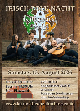 Irish Folk Night -  Kilkenny Band