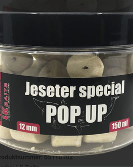 Pop Up Pellets Jeseter Special Cheese Fish 12mm 150ml