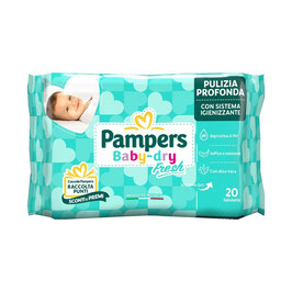 Pampers Baby-Dry Fresh Wipes  24 pezzi