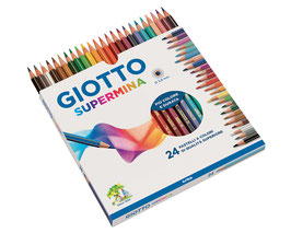 Giotto Pastelli Supermina 24Unt 5 scatole