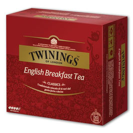 Twinings English Breakfast Tea 50 filtri
