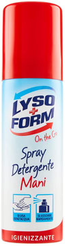 Lysoform Spray Mani Igienizzante 75Ml 12 pezzi