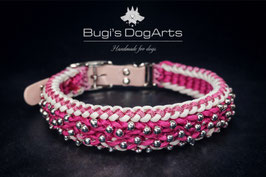 Halsband "St. Moritz" mit Biothane-Adapter verstellbar