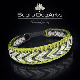 Halsband reflektierend "Malaga" mit Zugstopp