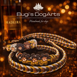 Paracord-Set "Madeira" Halsband mit Zugstopp