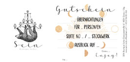 Gutschein / Voucher
