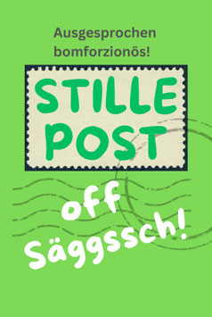 Kartenspiel: Stille Post off Säggssch