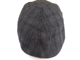 Faustmann Flatcap dunkles Karo 60% Polyester, 40% Wolle