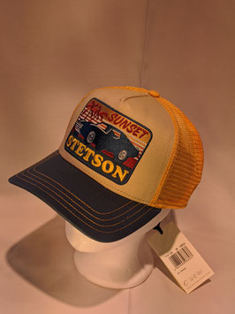 Stetson Baseball Cap, one size verstellbar, aus reiner Baumwolle. Netz Nylon.