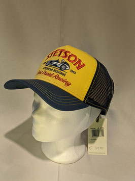 Stetson Baseball Cap, one size verstellbar, aus reiner Baumwolle. Netz Nylon.