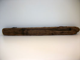 B50, Treibholzkanter 83x7,5x5,5cm,mit rostigen Nägeln