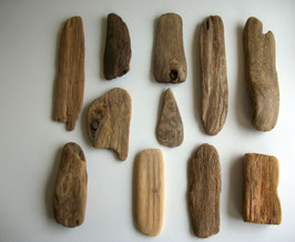 P19, Treibholzpaket, 11Stk., 13-29cm-Brettchen