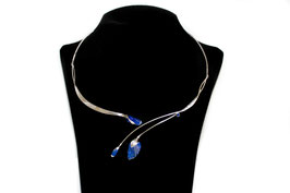 Halsschmuck Collier Silber 935 Lapis Lazuli 1005S