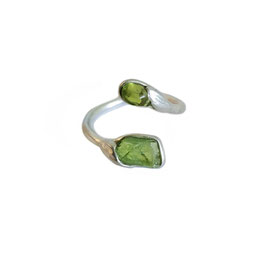 Fingerring - Peridot, Silber, 533S